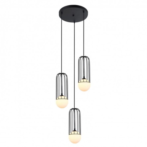 Lampa wisząca Simon  MDM-3938/3 BK Italux