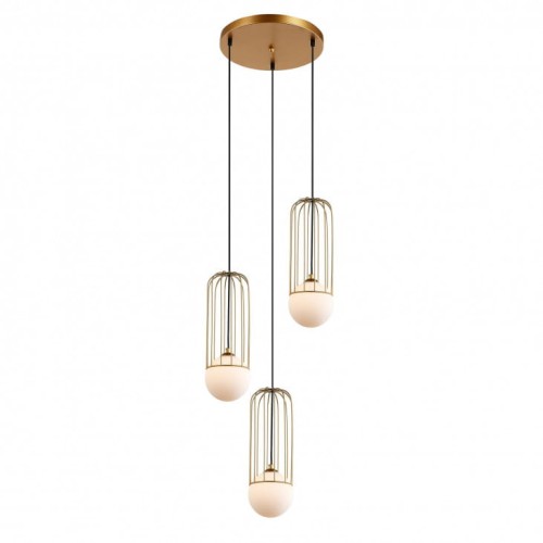 Lampa wisząca Simon  MDM-3938/3 GD Italux