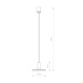 Lampa wisząca HERMANOS B 8102 Nowodvorski Lighting