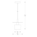 Lampa wisząca SARDA Złoty A8183 Zuma Line