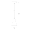 Lampa wisząca MORA Czarny A8102-1 Zuma Line