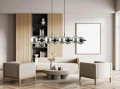 Lampa wisząca RORY 8 GRAFIT 1207/8 Emibig