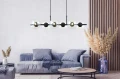 Lampa wisząca RORY 6 TRANSPARENT 1206/6 Emibig