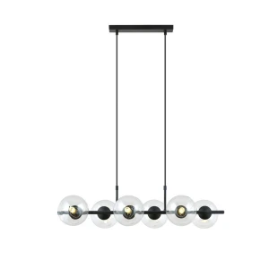 Lampa wisząca RORY 6 TRANSPARENT 1206/6 Emibig