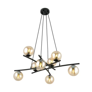 Lampa wisząca ESSA 8 MIODOWY 1204/8 Emibig