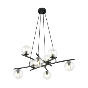 Lampa wisząca ESSA 8 TRANSPARENT 1202/8 Emibig