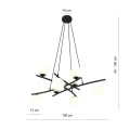 Lampa wisząca ESSA 8 OPAL 1201/8 Emibig