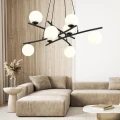 Lampa wisząca ESSA 8 OPAL 1201/8 Emibig