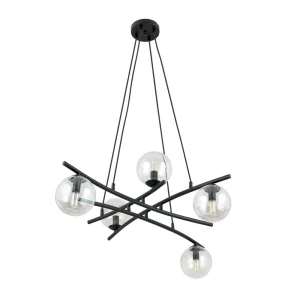 Lampa wisząca ESSA 5 TRANSPARENT 1202/5 Emibig