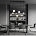 Lampa sufitowa  ASTRAL 9 BL MIX 1268/9M1 Emibig