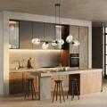 Lampa wisząca PANDORA 6 BL MIODOWY 1264/6 Emibig
