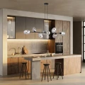 Lampa wisząca PANDORA 8 BL GRAFIT 1263/8 Emibig