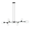 Lampa wisząca PANDORA 8 BL TRANSPARENT 1262/8 Emibig