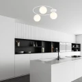 Lampa sufitowa  SOPRA 3 WH OPAL 1258/3 Emibig