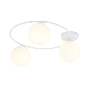 Lampa sufitowa  SOPRA 3 WH OPAL 1258/3 Emibig