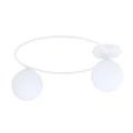 Lampa sufitowa  SOPRA 2 WH OPAL 1258/2 Emibig