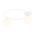 Lampa sufitowa  SOPRA 2 WH OPAL 1258/2 Emibig