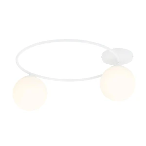 Lampa sufitowa  SOPRA 2 WH OPAL 1258/2 Emibig