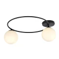 Lampa sufitowa  SOPRA 2 BL OPAL 1257/2 Emibig