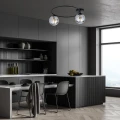Lampa sufitowa  SOPRA 2 BL GRAFIT 1256/2 Emibig