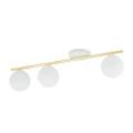 Lampa sufitowa  MONZA 3 WH OPAL 1253/3 Emibig