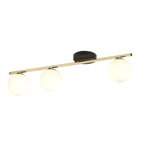 Lampa sufitowa  MONZA 3 BL OPAL 1252/3 Emibig
