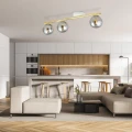 Lampa sufitowa  MONZA 3 WH GRAFIT 1251/3 Emibig