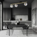 Lampa sufitowa  MONZA 3 BL GRAFIT 1250/3 Emibig