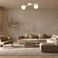 Lampa sufitowa  SPLENDI 2 WH OPAL 1249/2 Emibig