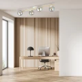 Lampa sufitowa  SPLENDI 4 WH GRAFIT 1247/4 Emibig