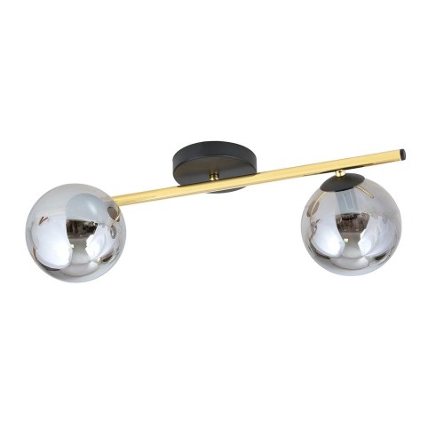Lampa sufitowa  SPLENDI 2 BL GRAFIT 1246/2 Emibig