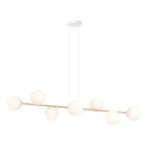 Lampa wisząca GRAVITY 8  WH GOLD 1242/8 Emibig