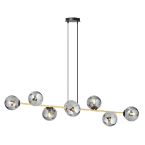 Lampa wisząca GRAVITY 8 BL GRAFIT 1237/8 Emibig
