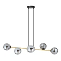 Lampa wisząca GRAVITY 6 BL GRAFIT 1237/6 Emibig