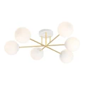 Lampa sufitowa  MAGNUM 6 WH OPAL 1234/6 Emibig