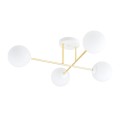 Lampa sufitowa  MAGNUM 4 WH OPAL 1234/4 Emibig