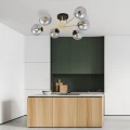 Lampa sufitowa  MAGNUM 6 BL GRAFIT 1269/6 Emibig