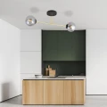 Lampa sufitowa  MAGNUM 2 BL GRAFIT 1269/2 Emibig