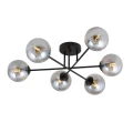 Lampa sufitowa  ROMA 6 BL GRAFIT 1245/6 Emibig
