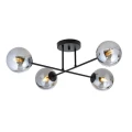 Lampa sufitowa  ROMA 4 BL GRAFIT 1245/4 Emibig