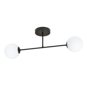 Lampa sufitowa  ROMA 2 BL OPAL 1232/2 Emibig