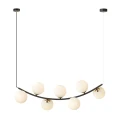 Lampa wisząca RITZ 7 BL OPAL 1298/7 Emibig