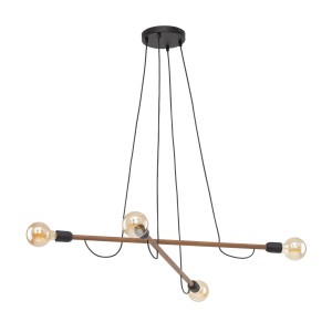 Lampa wisząca HELIX WOOD ORZECH 4949 TK Lighting