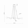 Lampa wisząca HELIX WOOD ORZECH 4949 TK Lighting