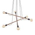 Lampa wisząca HELIX WOOD ORZECH 4950 TK Lighting