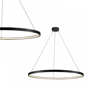 Lampa wisząca pierścień RING o średnicy 40cm barwa neutralna Light Prestige