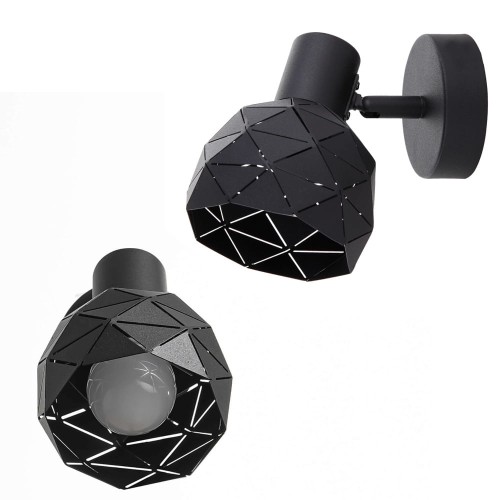 Reus 1 spot czarny Light Prestige