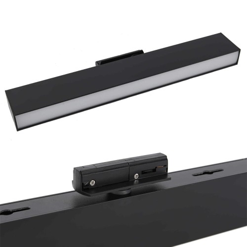  Moon reflektor do szynoprzewodów czarny 1F 3000K Light Prestige