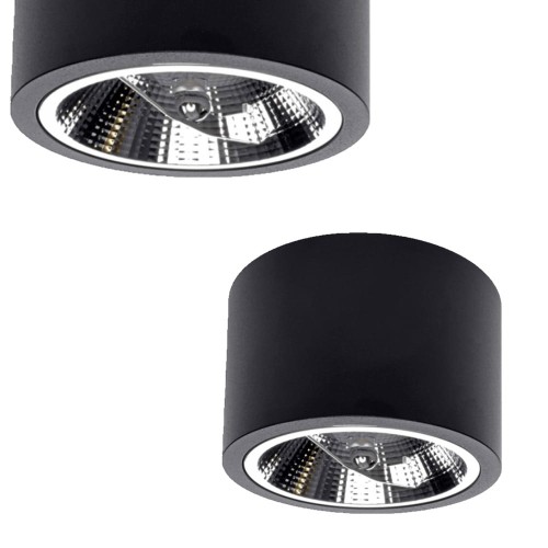 Oprawa natynkowa czarna CAMINO LP-1101/1SM BK Light Prestige