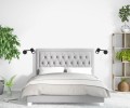 Kinkiet z wysięgnikiem SNOW czarny LP-731/1WL BK Light Prestige